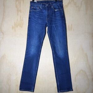 Levi’s 511 Slim Fit Men’s Jeans Blue Denim W32 L34 Classic Stretch Denim Pants